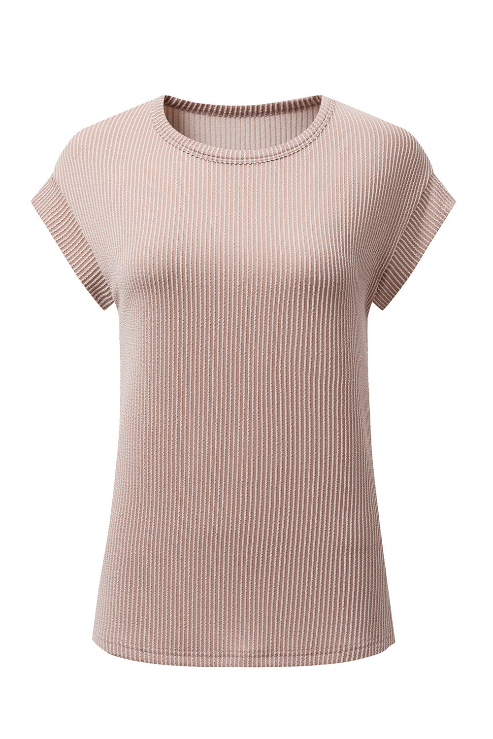 Camiseta de manga ancha de punto con cordón