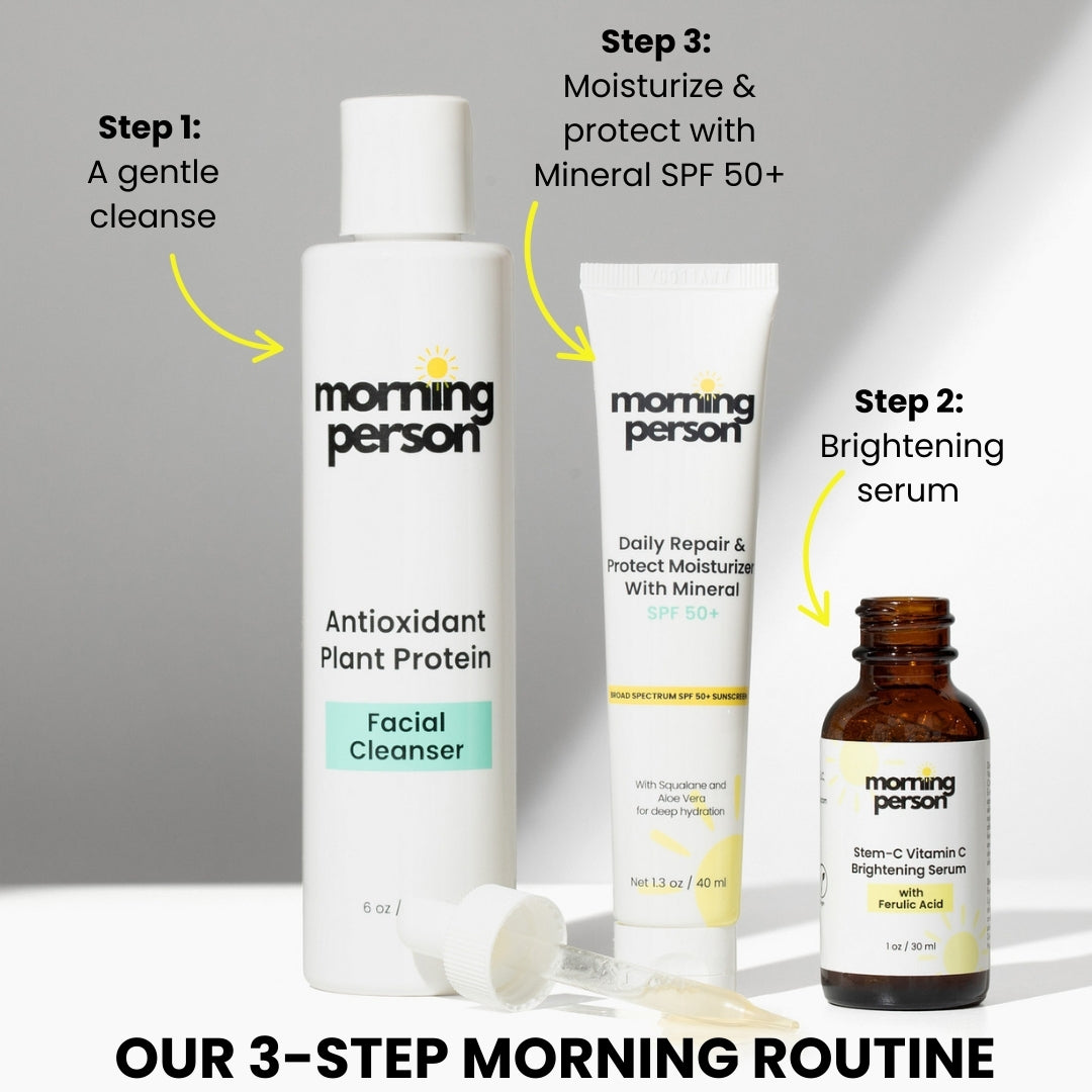 Antioxidant Plant Protein Facial Cleanser