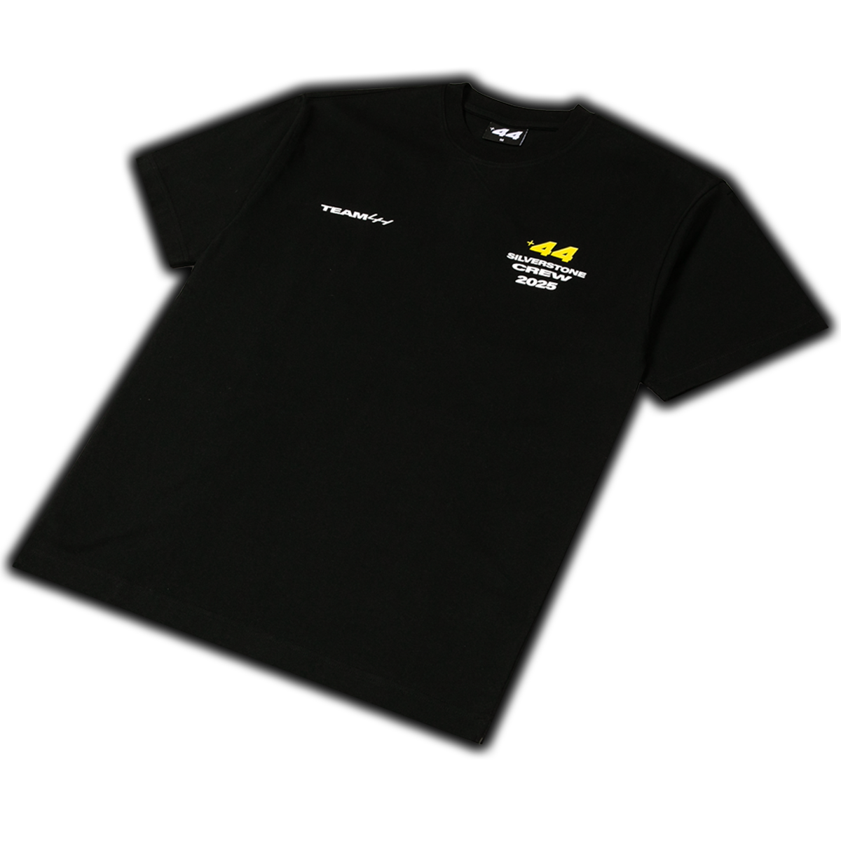 Camiseta +44 Silverstone Crew 2025 - Negra