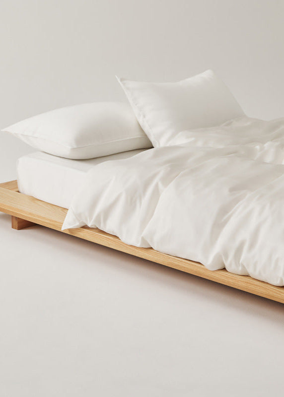 Juego de cama Adeline Pastel Silky Cooling TENCEL™ / Café