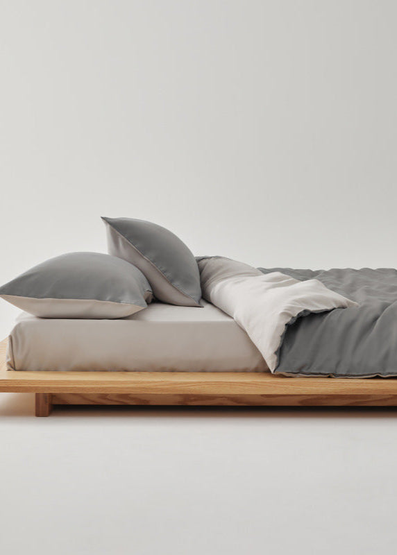 Juego de cama Adeline Pastel Silky Cooling TENCEL™ / Marrón