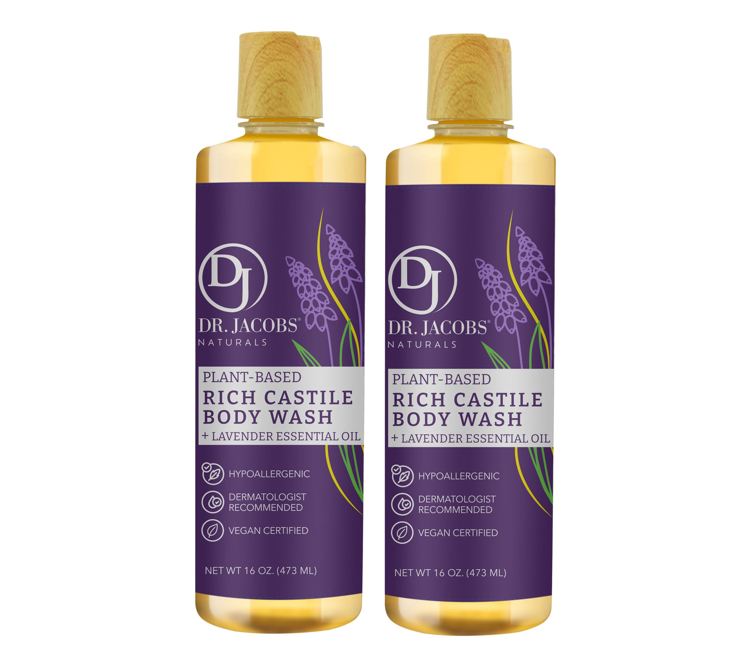 Gel de baño de Castilla y lavanda (All American)