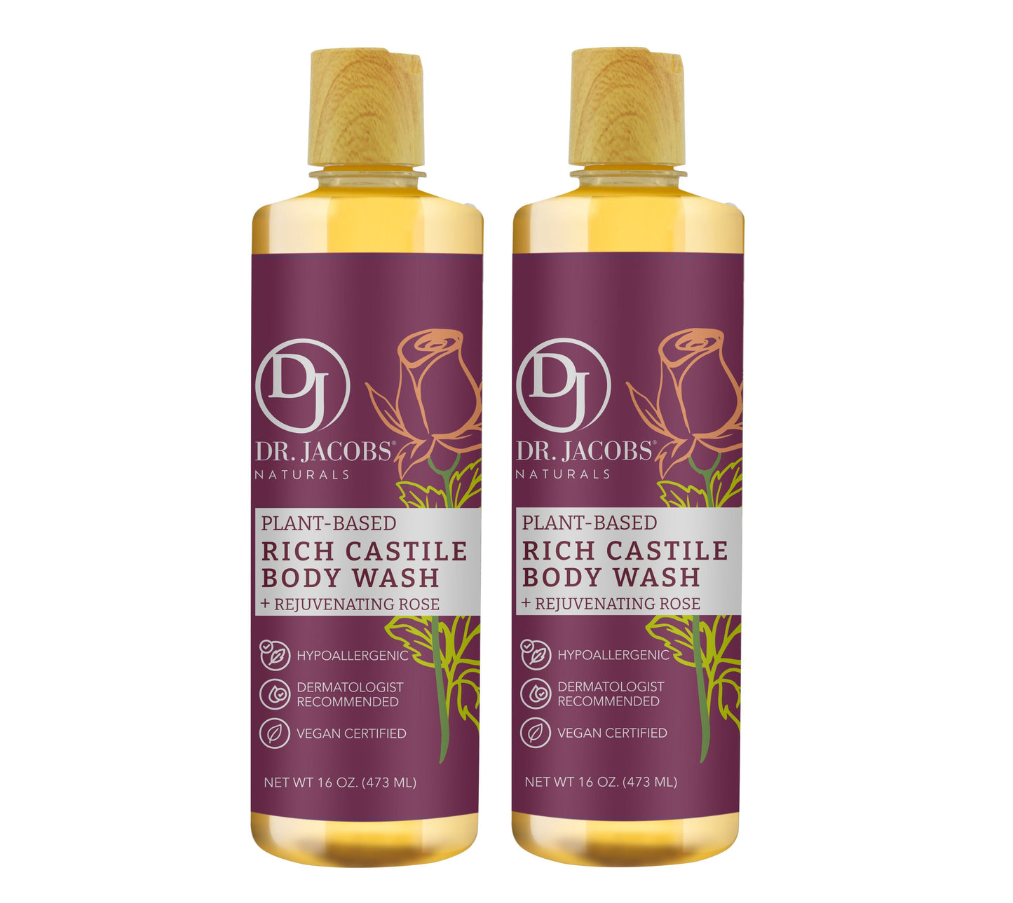 Gel de baño Rose Castile (All American)