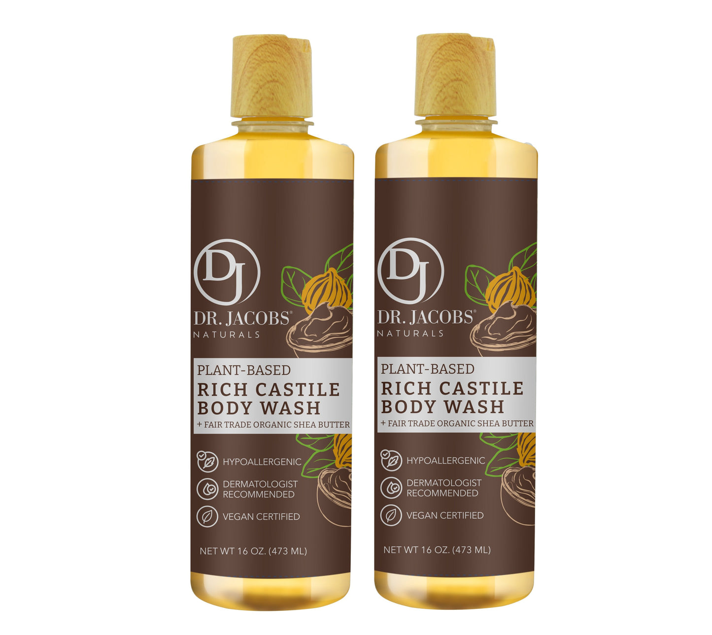 Gel de baño de Castilla con manteca de karité (All American)