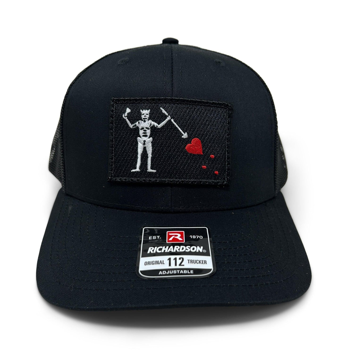Blackbeards Flag Hat | Richardson 112 | Black