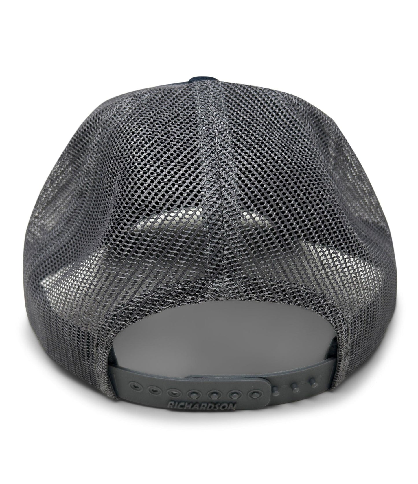 Commodore Perry Flag Patch Hat | Don't Give up the Ship| Richardson 112 | Navy Grey