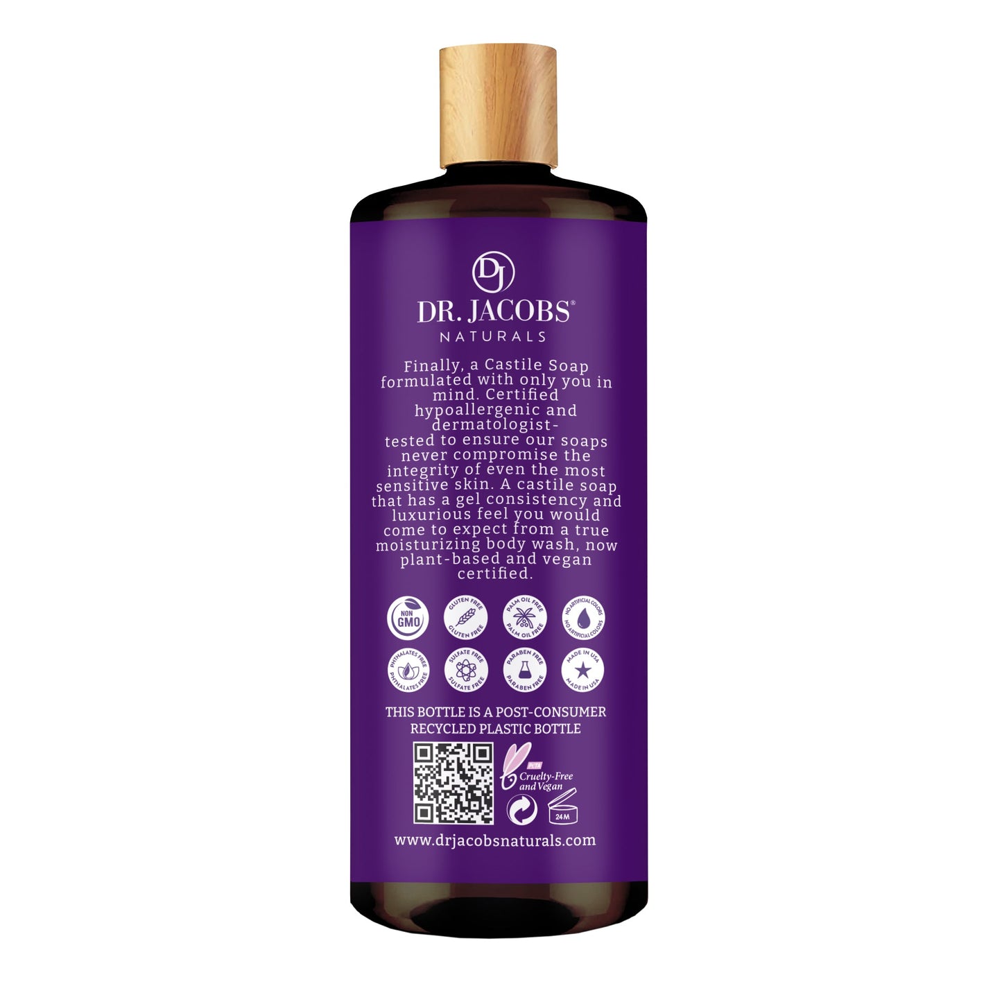 Gel de baño de Castilla y lavanda (All American)