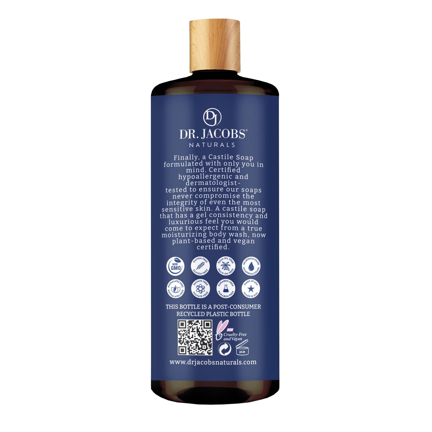 Gel de baño de Castilla con menta (All American)