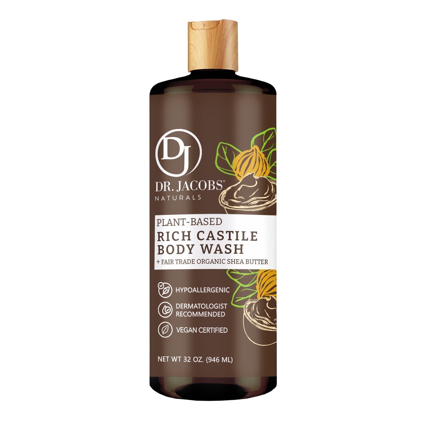 Gel de baño de Castilla con manteca de karité (All American)