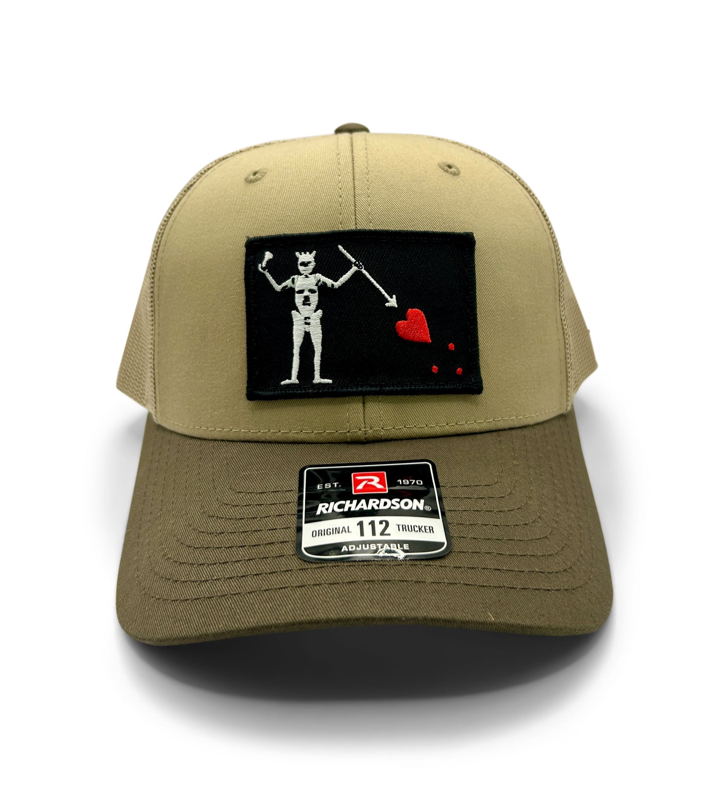 Blackbeards Flag Hat | Richardson 112 | Khaki