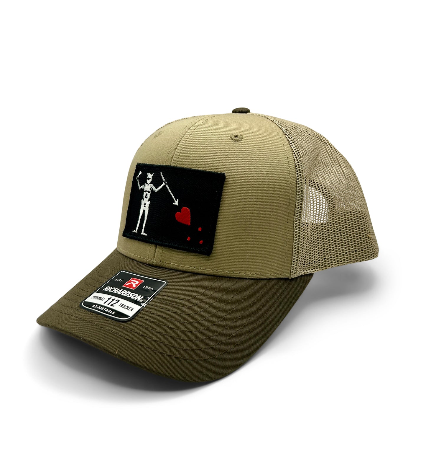 Blackbeards Flag Hat | Richardson 112 | Khaki