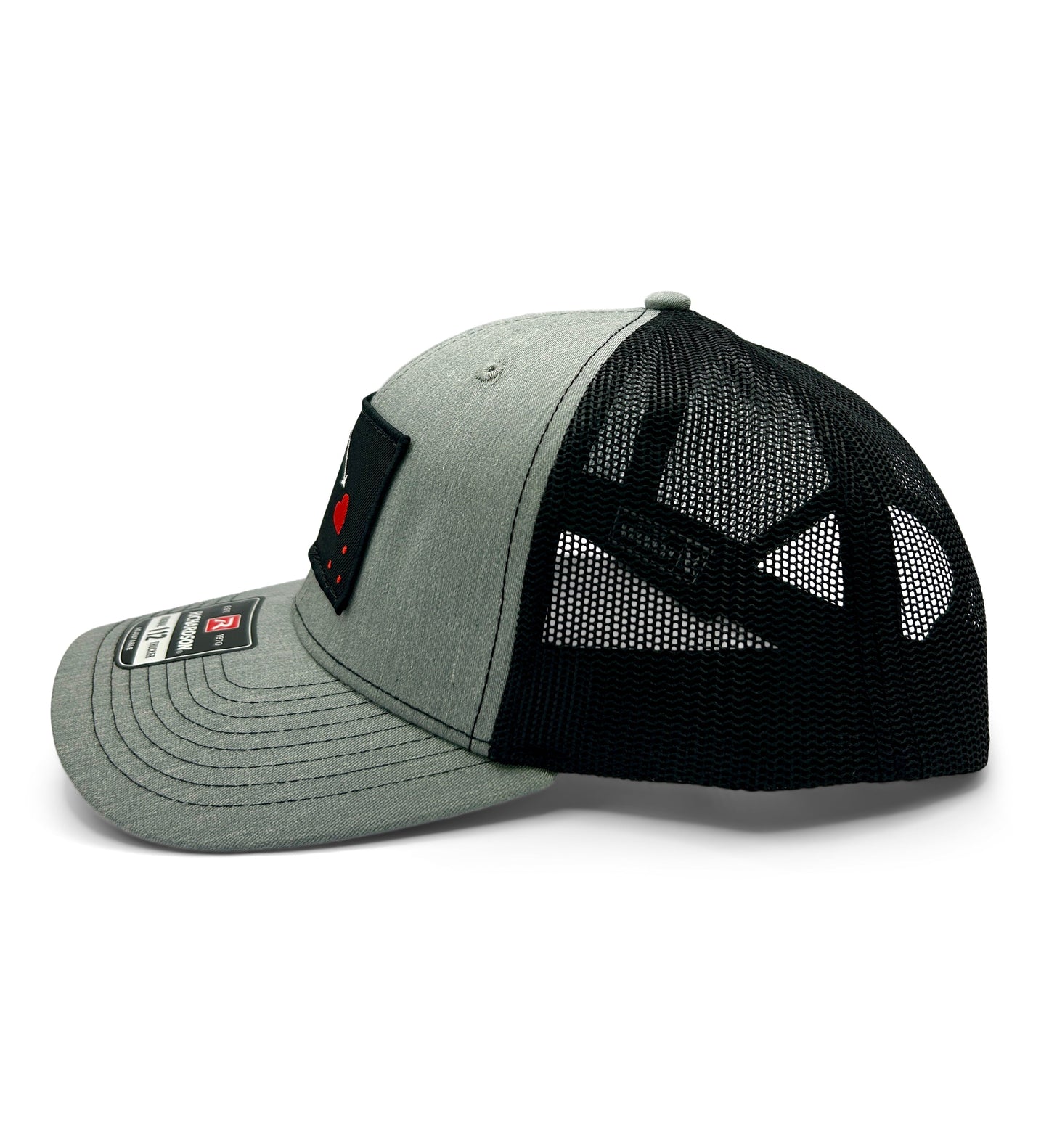 Blackbeards Flag Hat | Richardson 112 | Heather Black