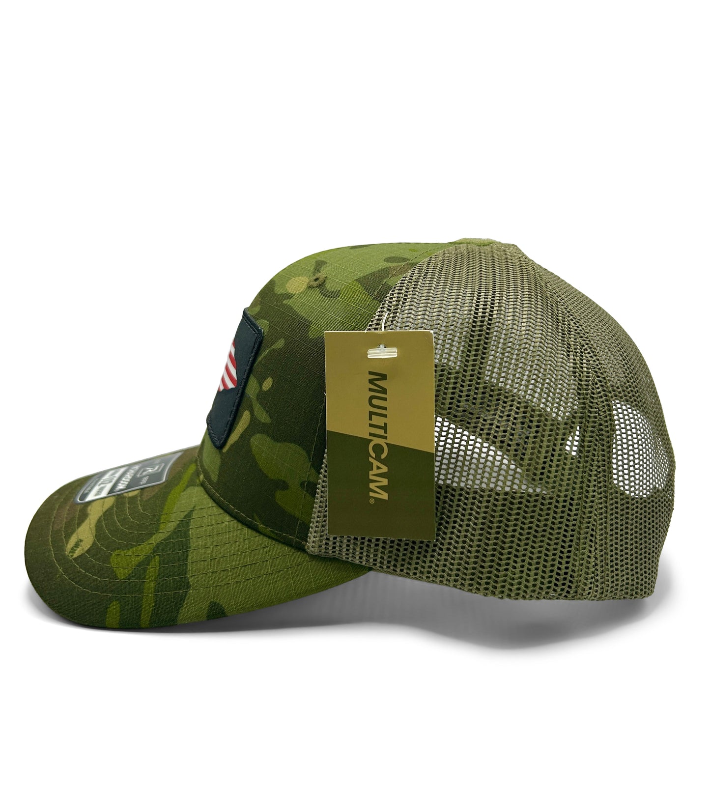 USA Arrowhead Flag Patch Hat | Richardson 112 | Multicam