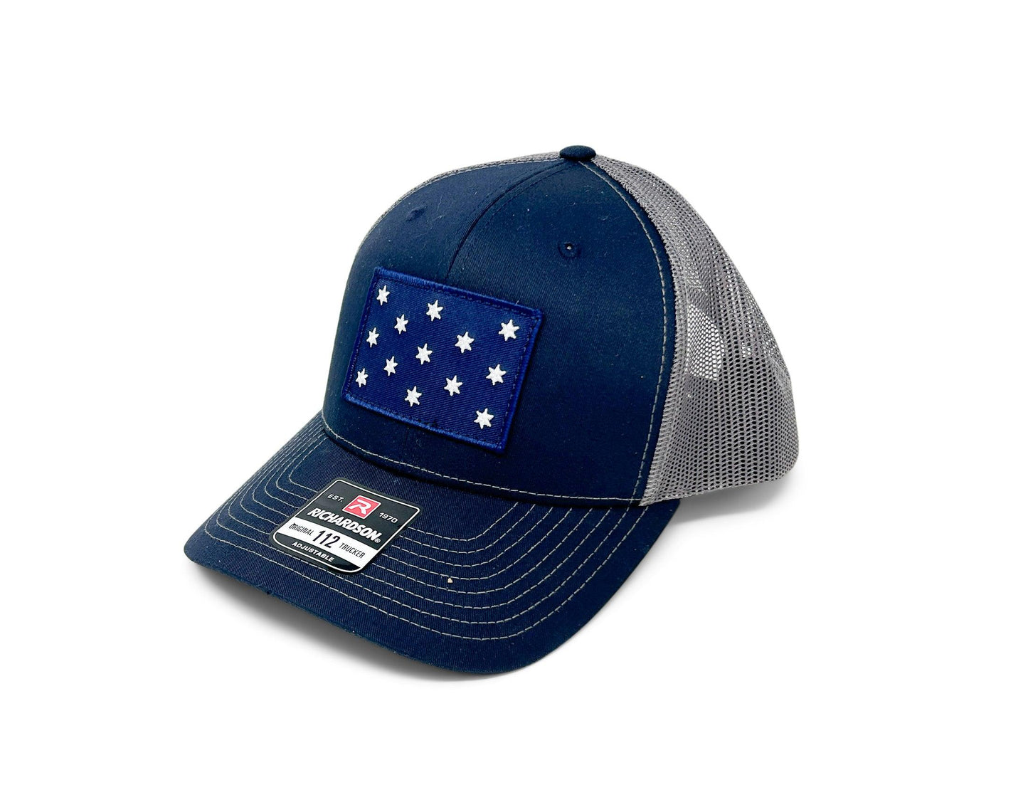 Washingtons Headquarters Patch Hat | Richardson 112 | Navy Grey