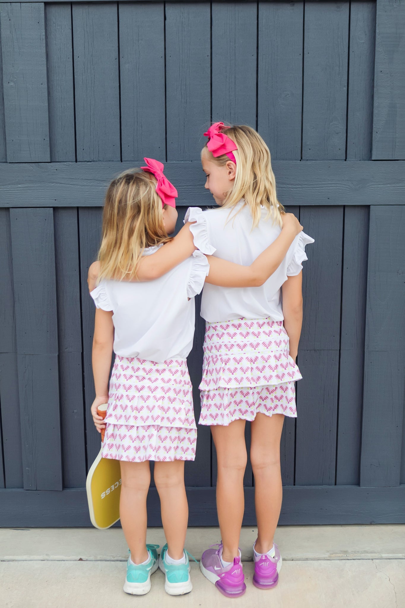 Falda deportiva Margot para niña de LH Sport - Pickleball Pink