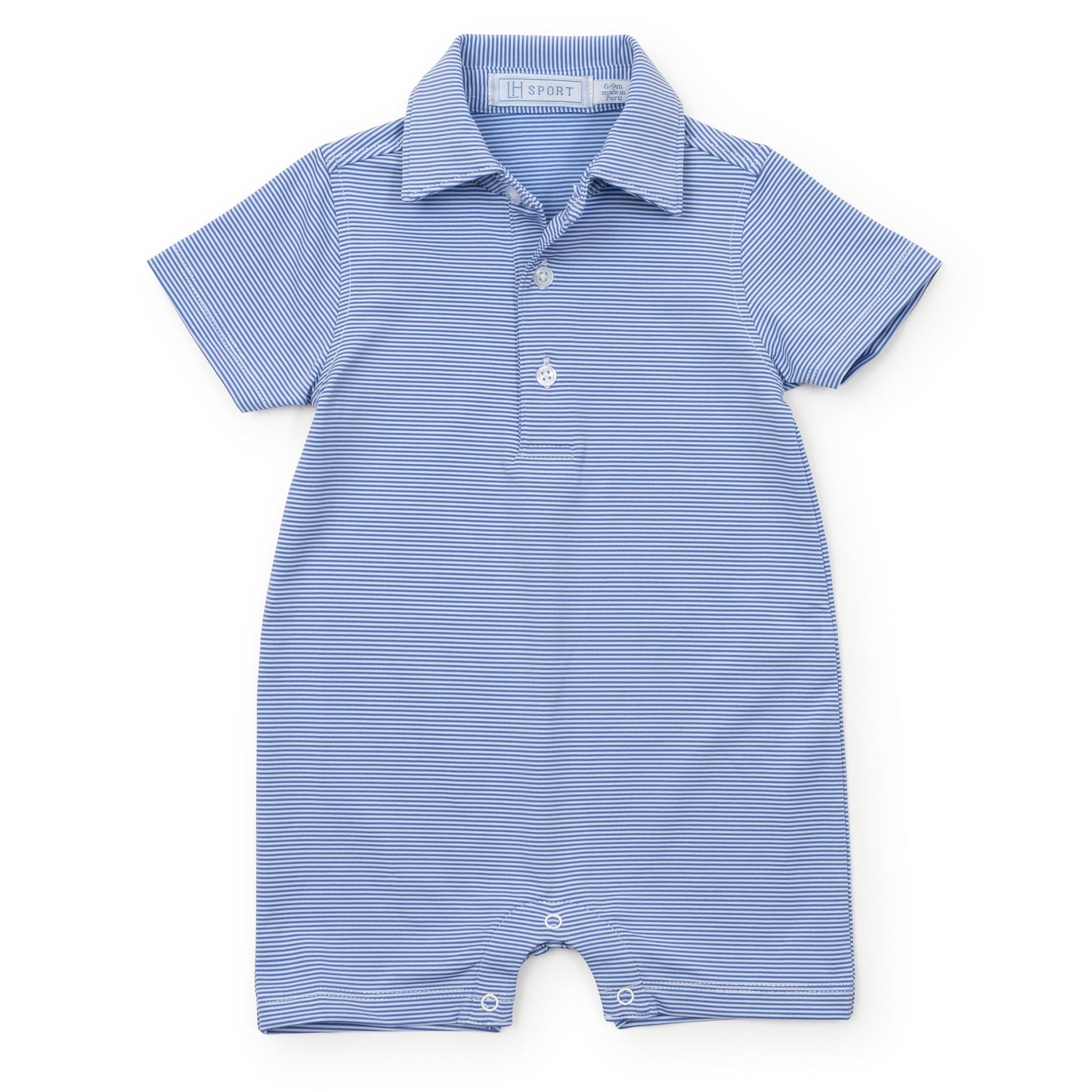 Pantalón corto deportivo Austin para niño de LH Sport - Rayas azules