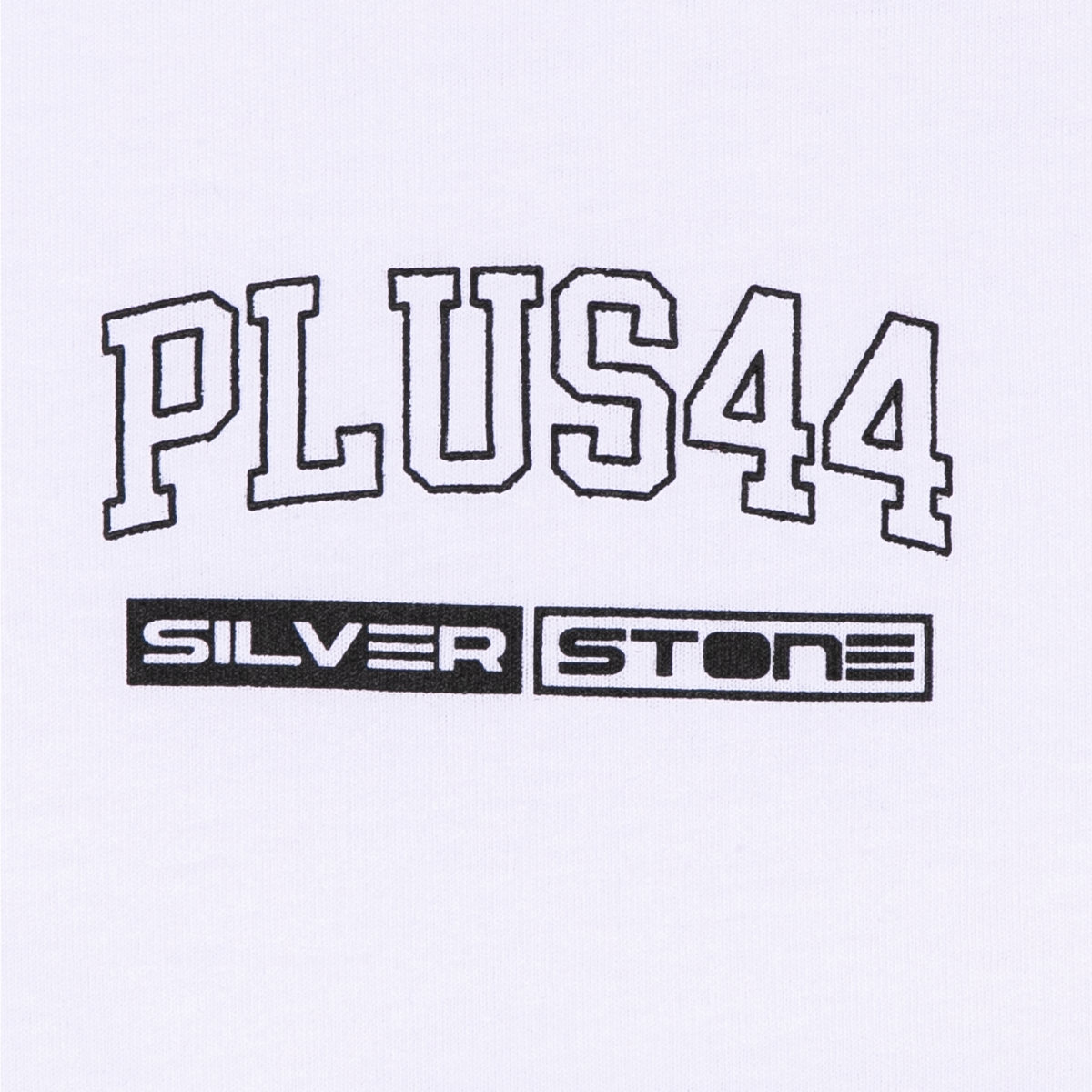Camiseta universitaria cuadrada PLUS44