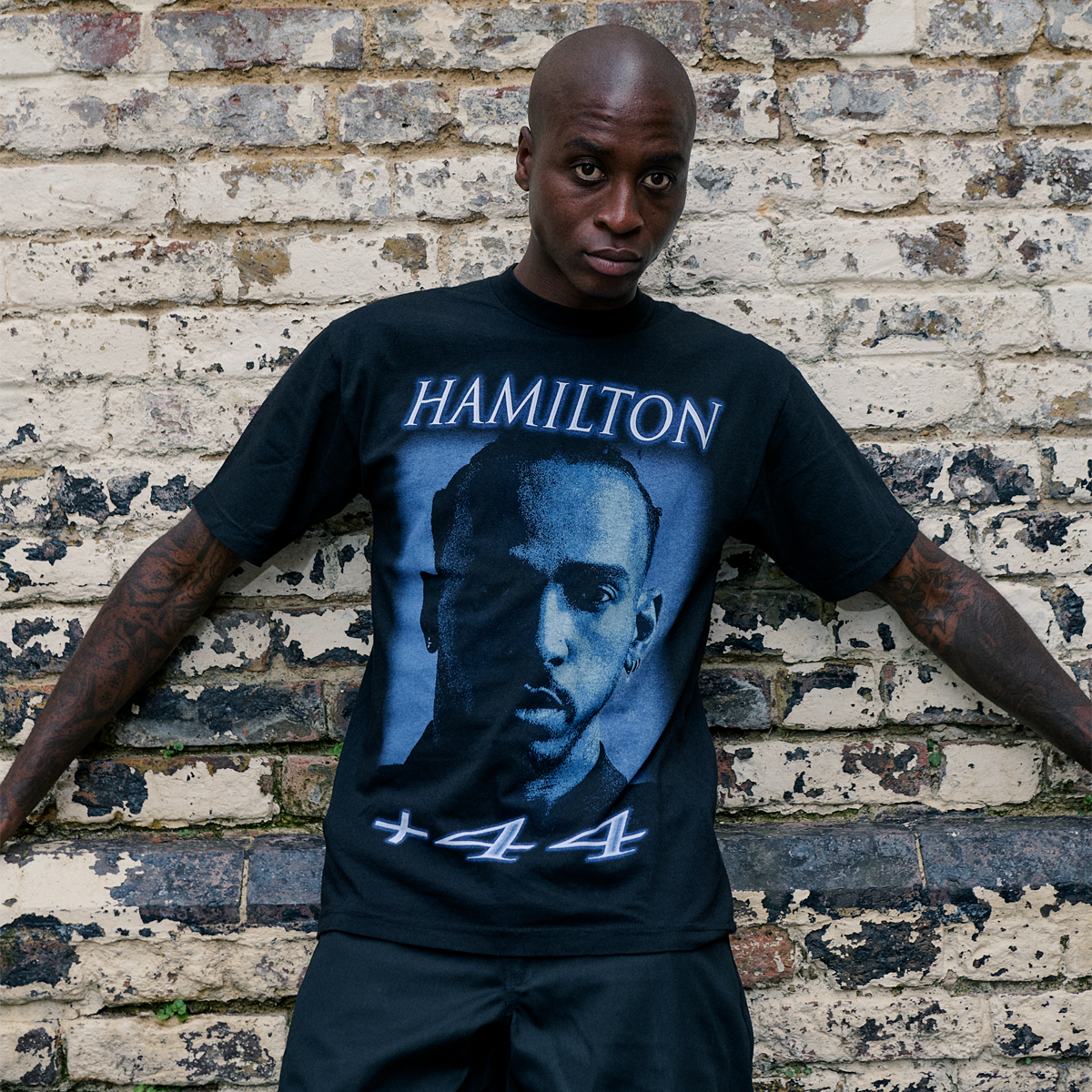 Camiseta con foto de Hamilton