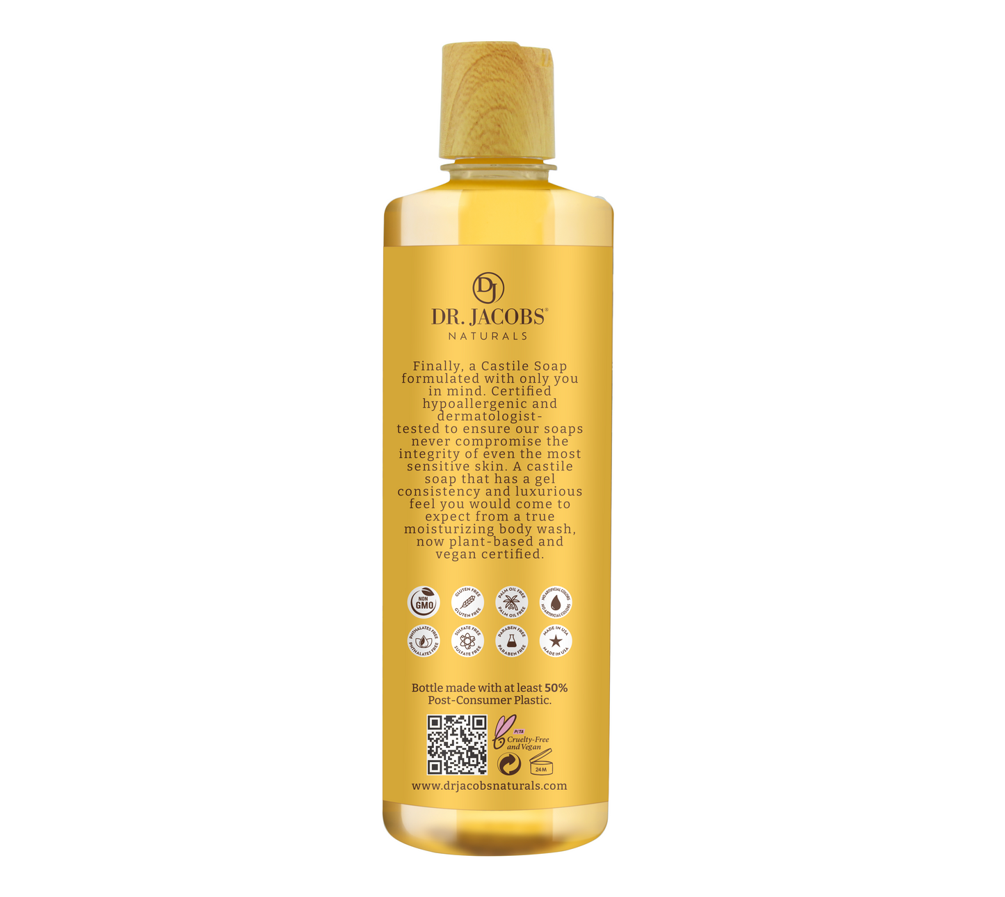 Gel de baño de Castilla con almendras (All American) 32 oz