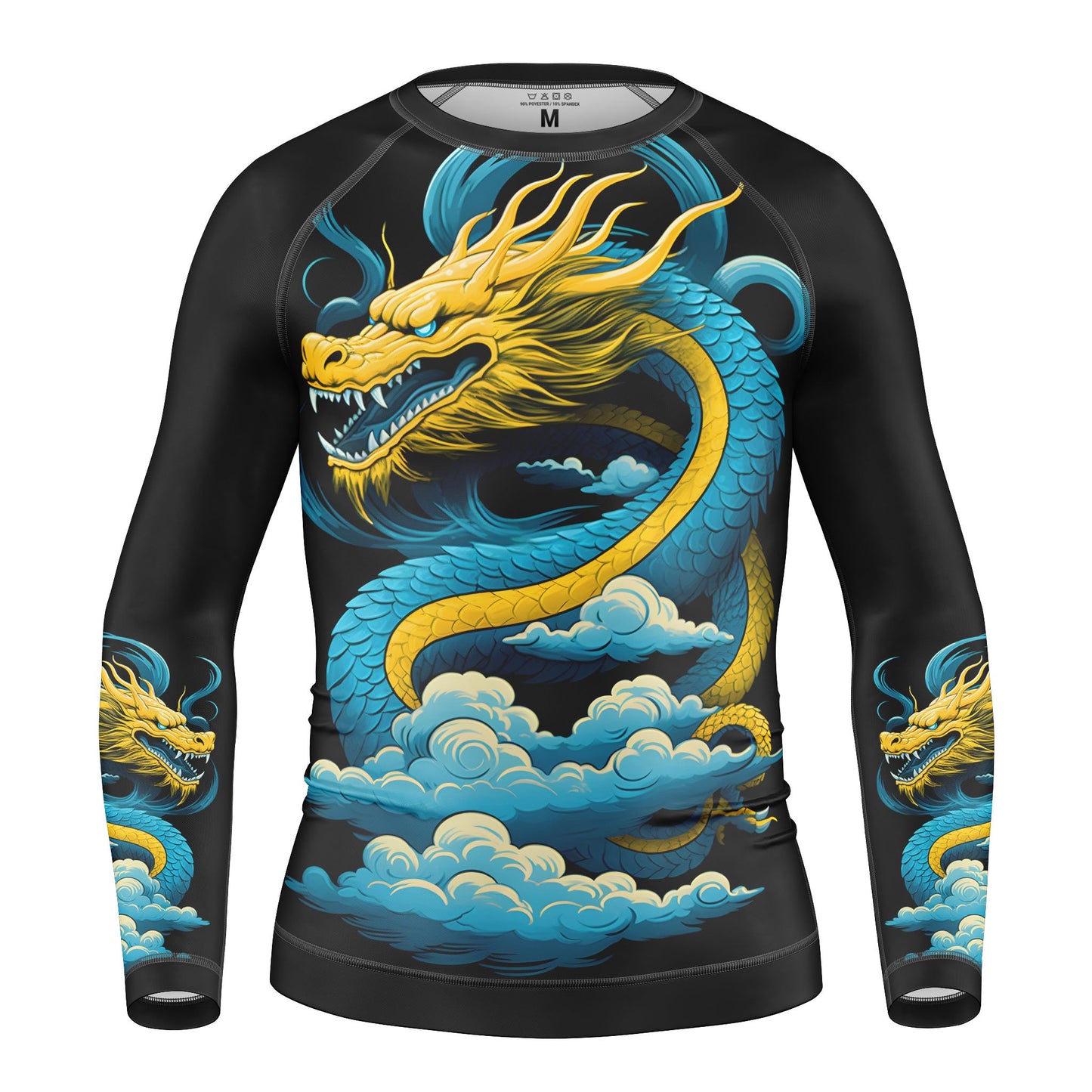 RASH GUARD PARA NIÑOS BLUE DRAGON