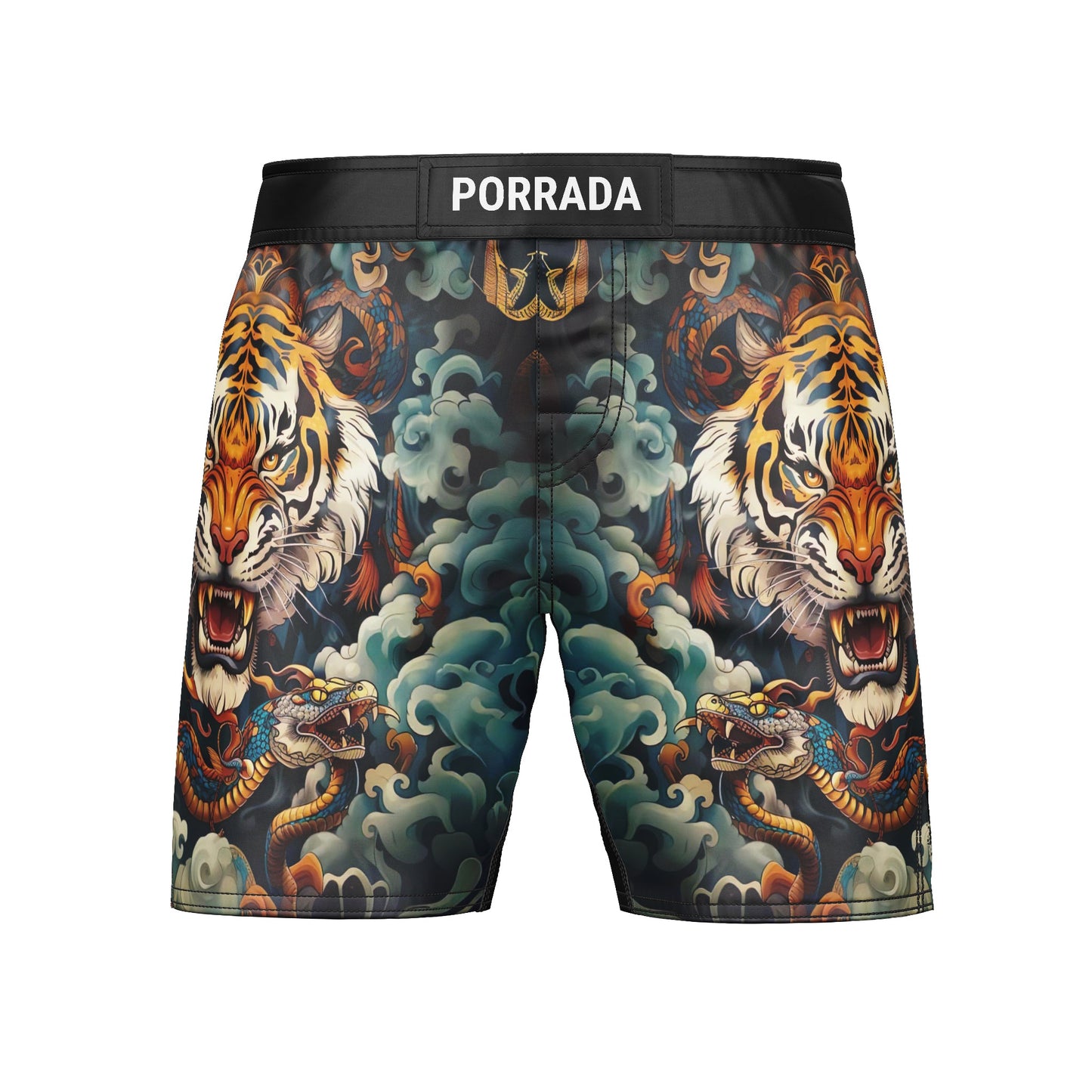 PANTALONES CORTOS DE LUCHA PARA NIÑOS TIGER SPIRIT