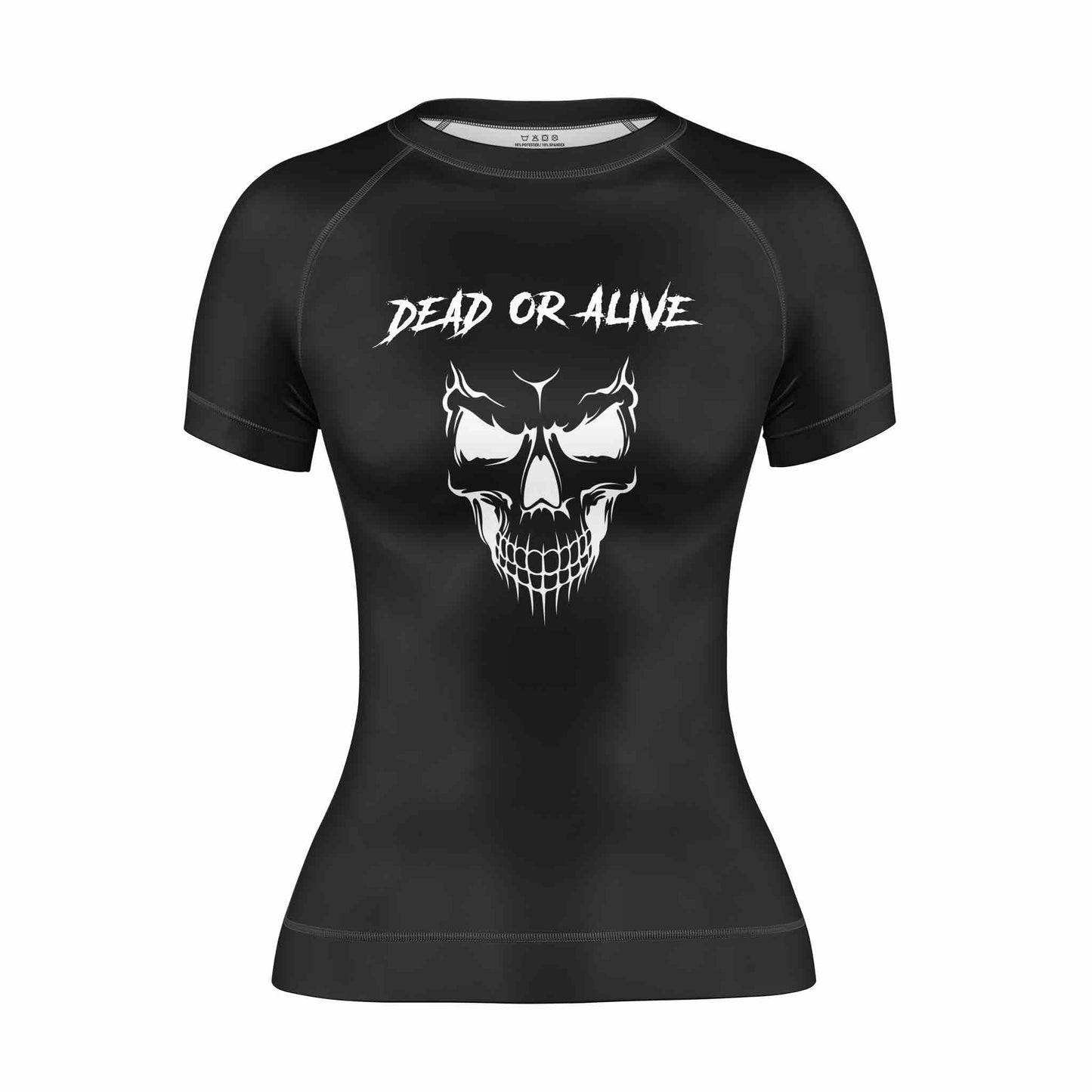CALCETINES DE MANGA CORTA PARA MUJER CON CALAVERA