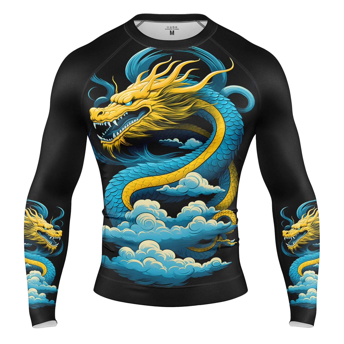 RASH GUARD DE DRAGÓN AZUL