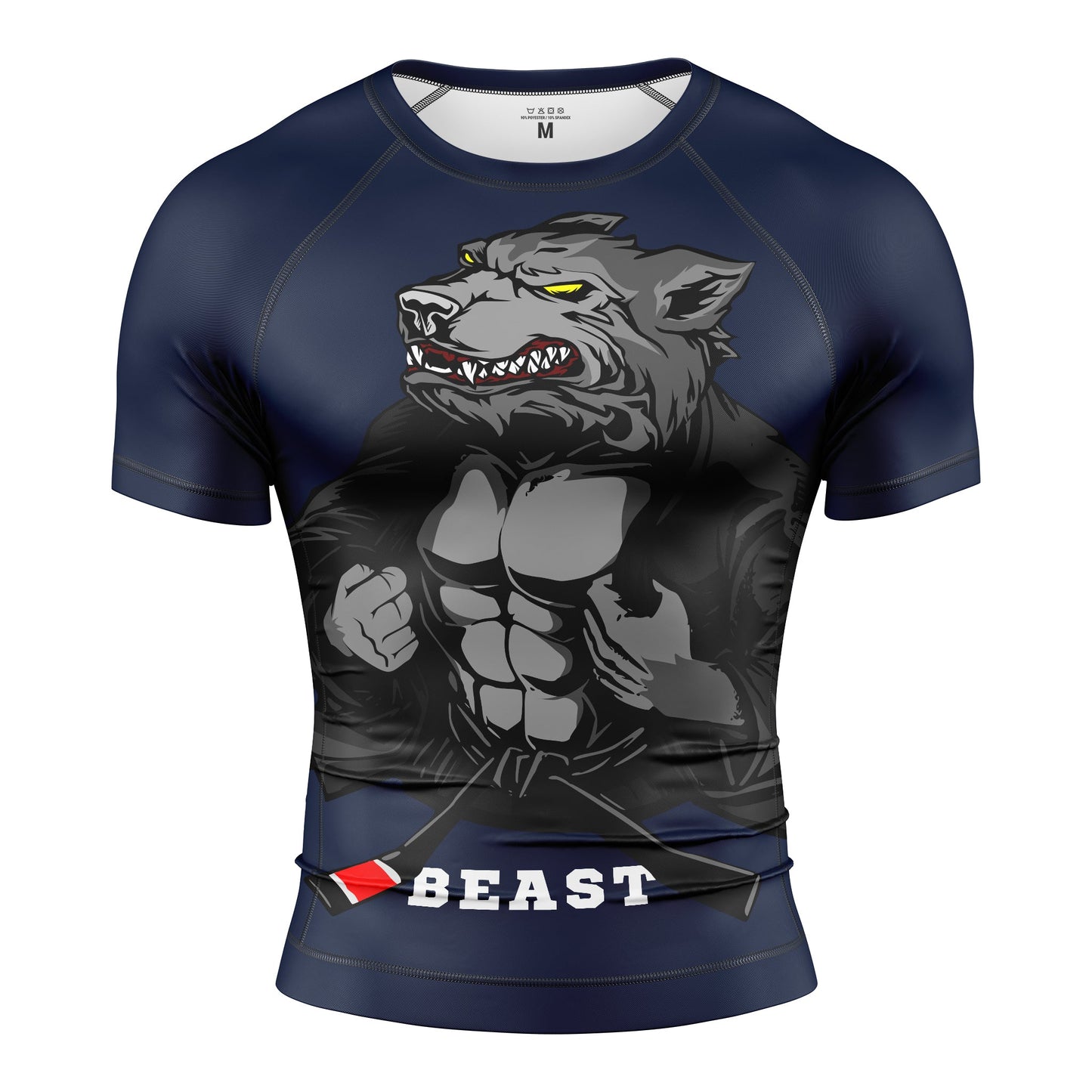 Camiseta protectora de manga corta Wolf Beast