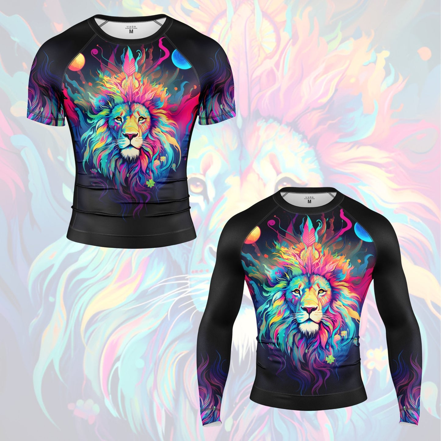 RASH GUARD DE LEÓN MÍSTICO
