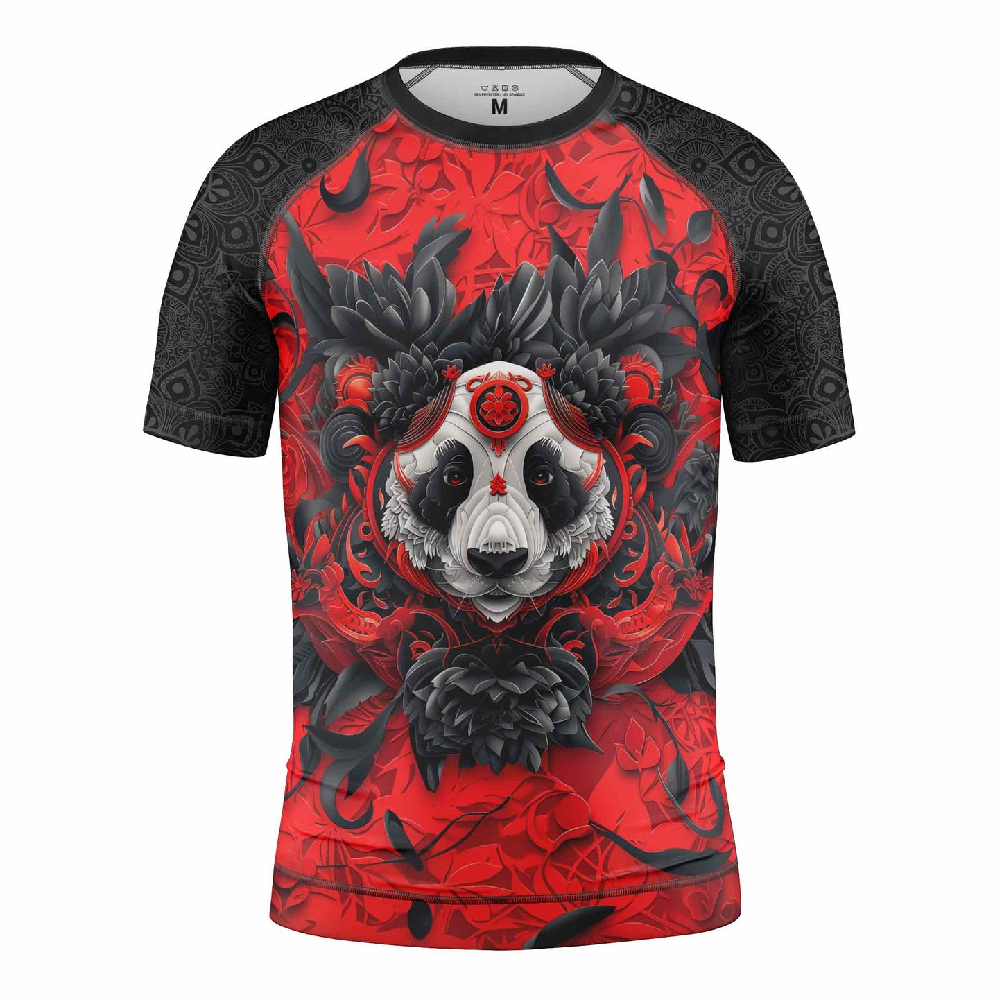 LOTUS PANDA - Camiseta de manga corta para niños