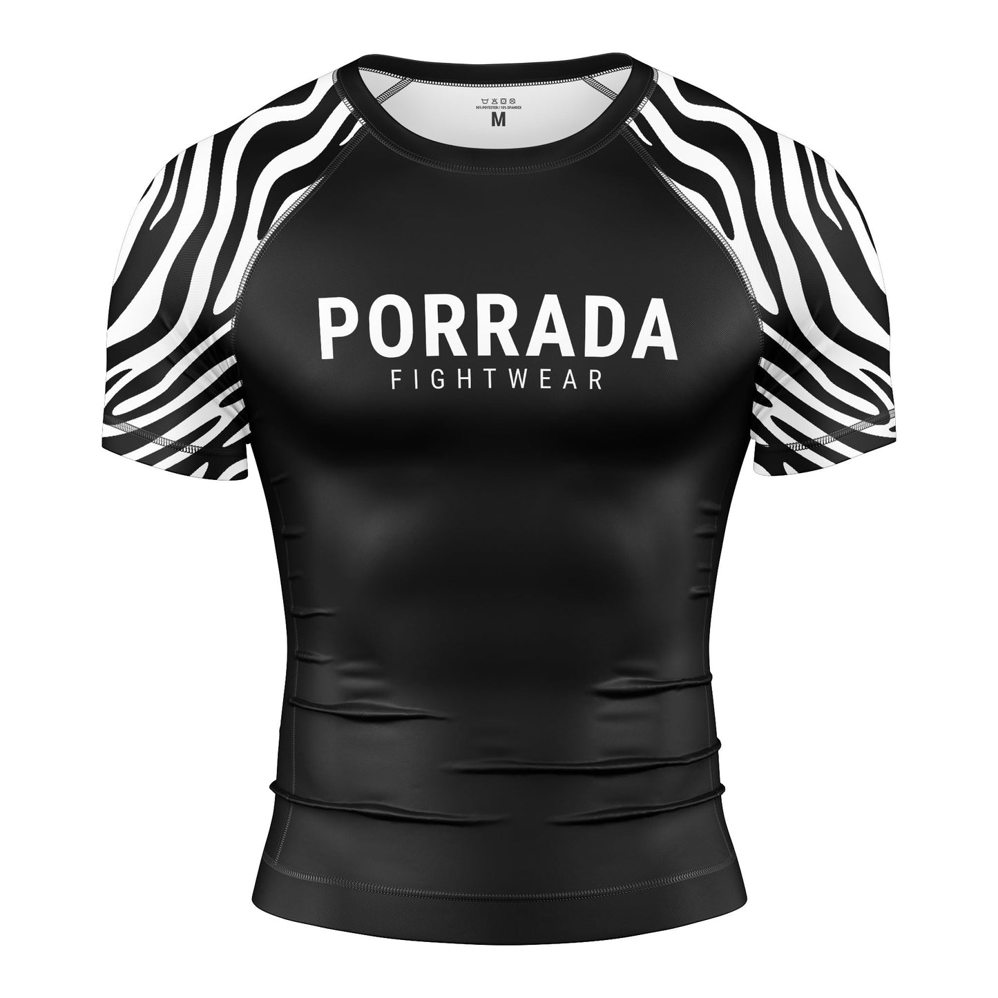 ZEBRA RASH GUARD DE MANGA CORTA