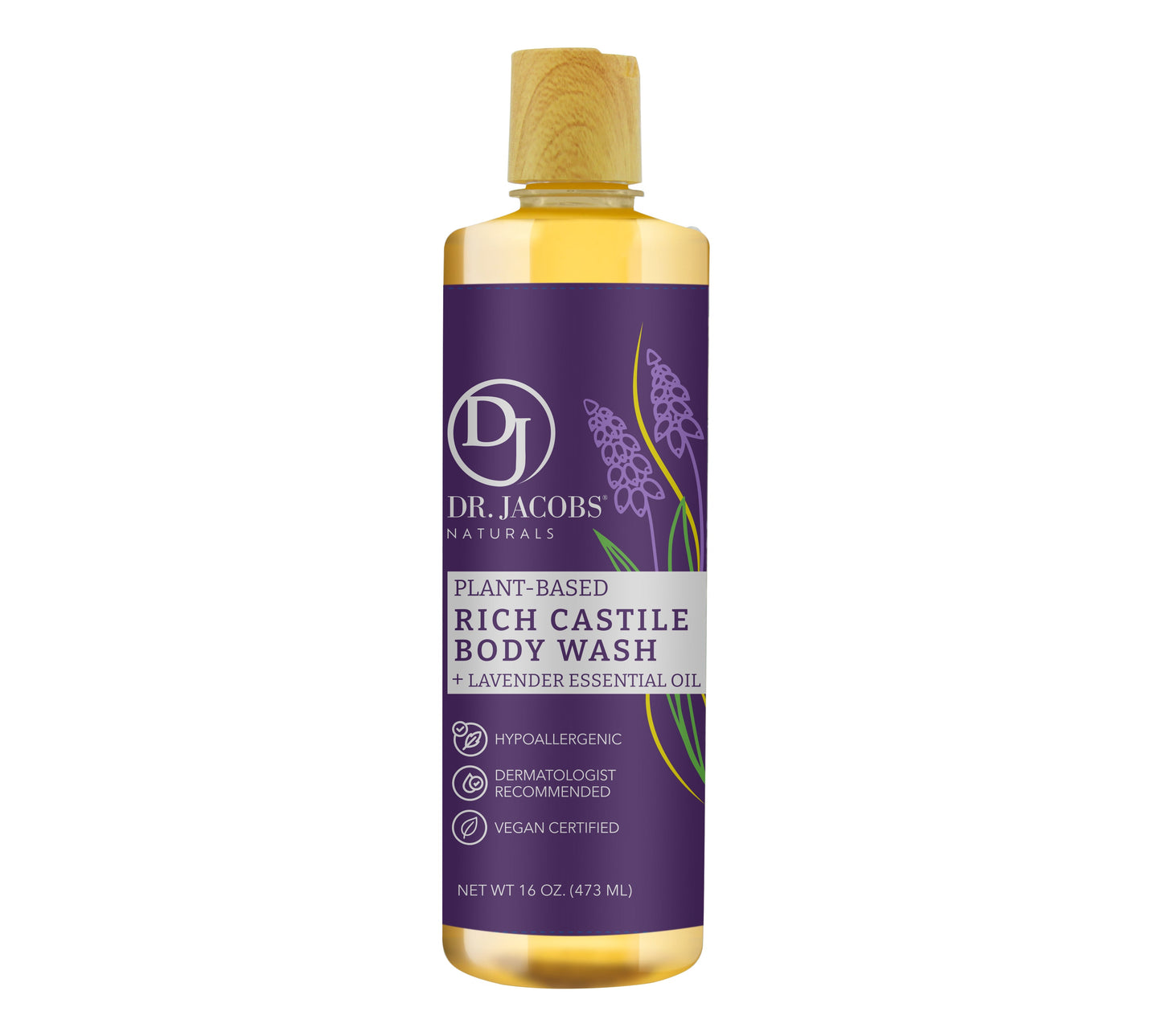 Gel de baño de Castilla y lavanda (All American)