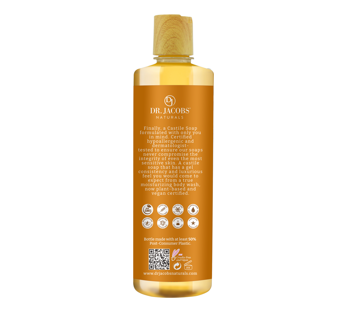 Gel de baño de Castilla con naranja y jengibre (All American)