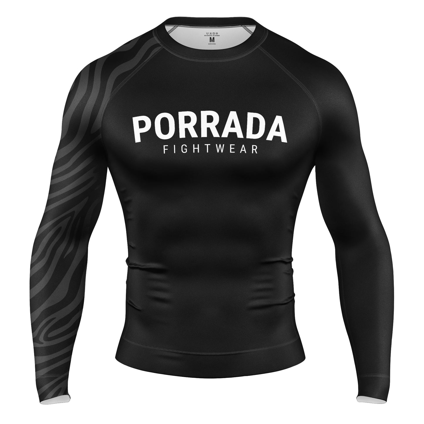 RASH GUARD CON CLASIFICACIÓN NEGRA DE LA IBJJF