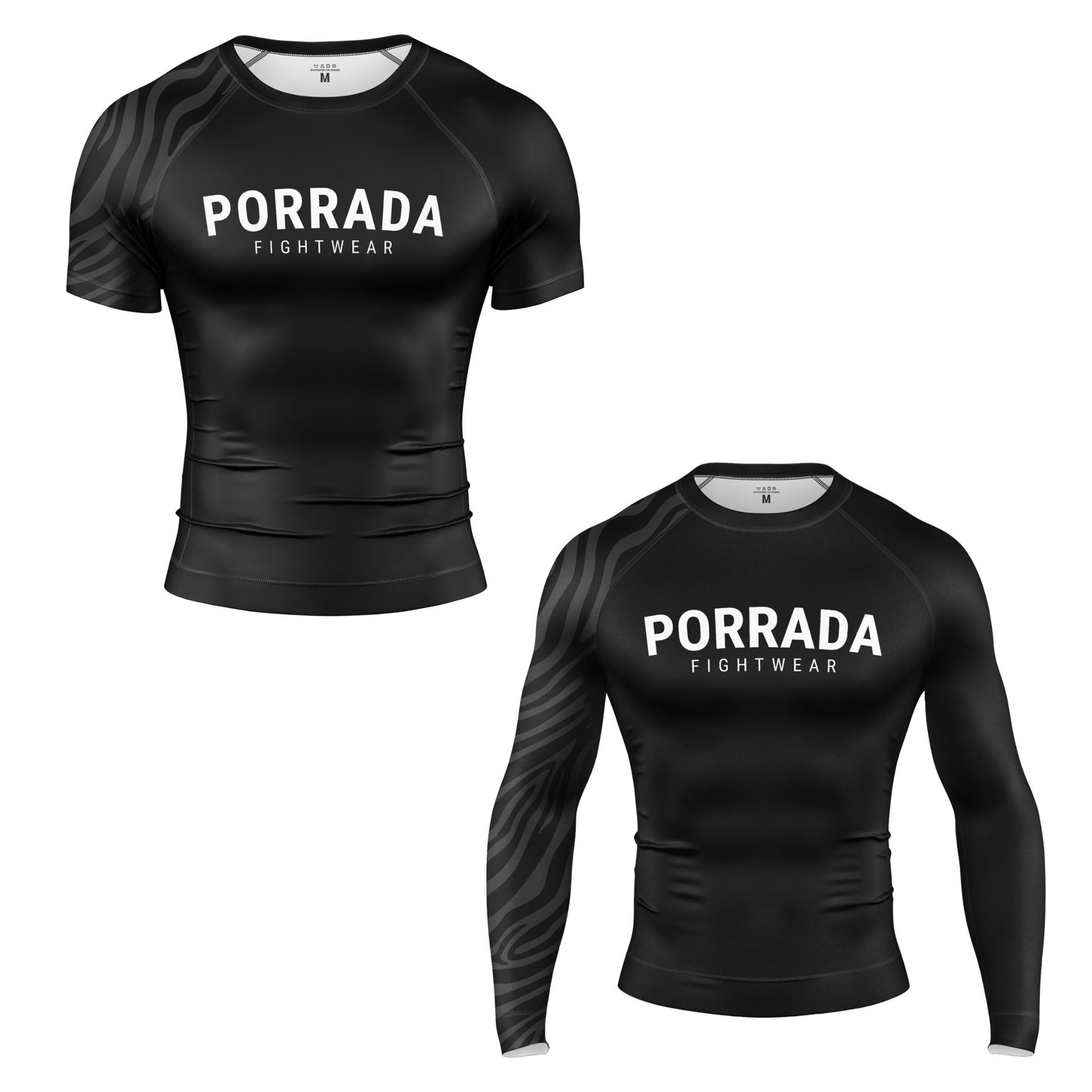 RASH GUARD DE MANGA CORTA CON CLASIFICACIÓN NEGRA DE LA IBJJF
