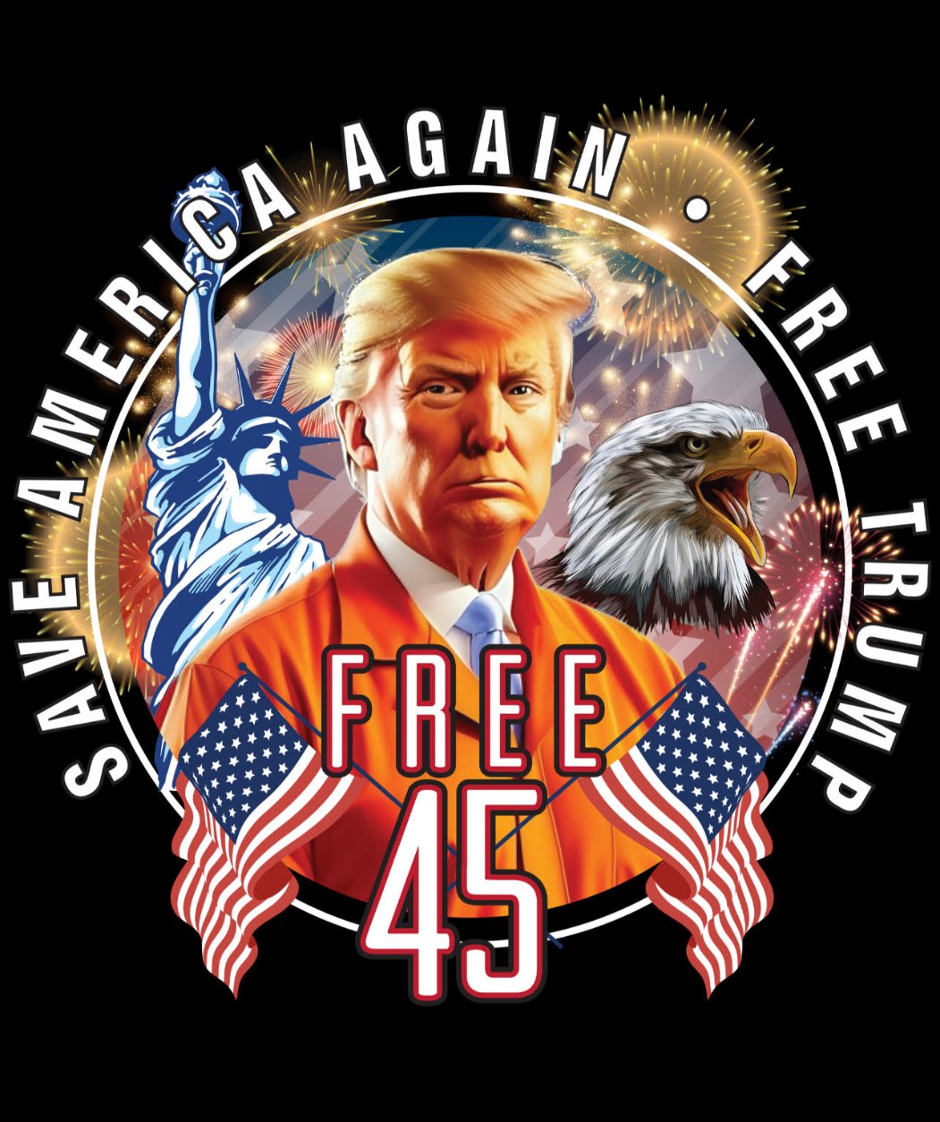 Camiseta TRUMP Free 45