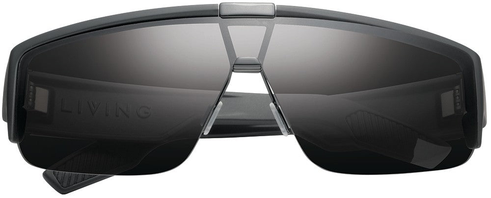 Living - Lente negro mate/gris