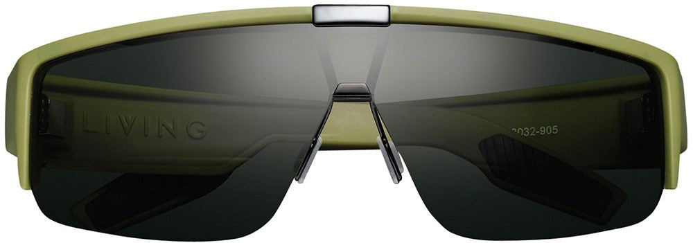 Living - Lente verde oliva mate/gris verdoso