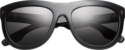 Jagger - Lente negra pulida y cobre/gris