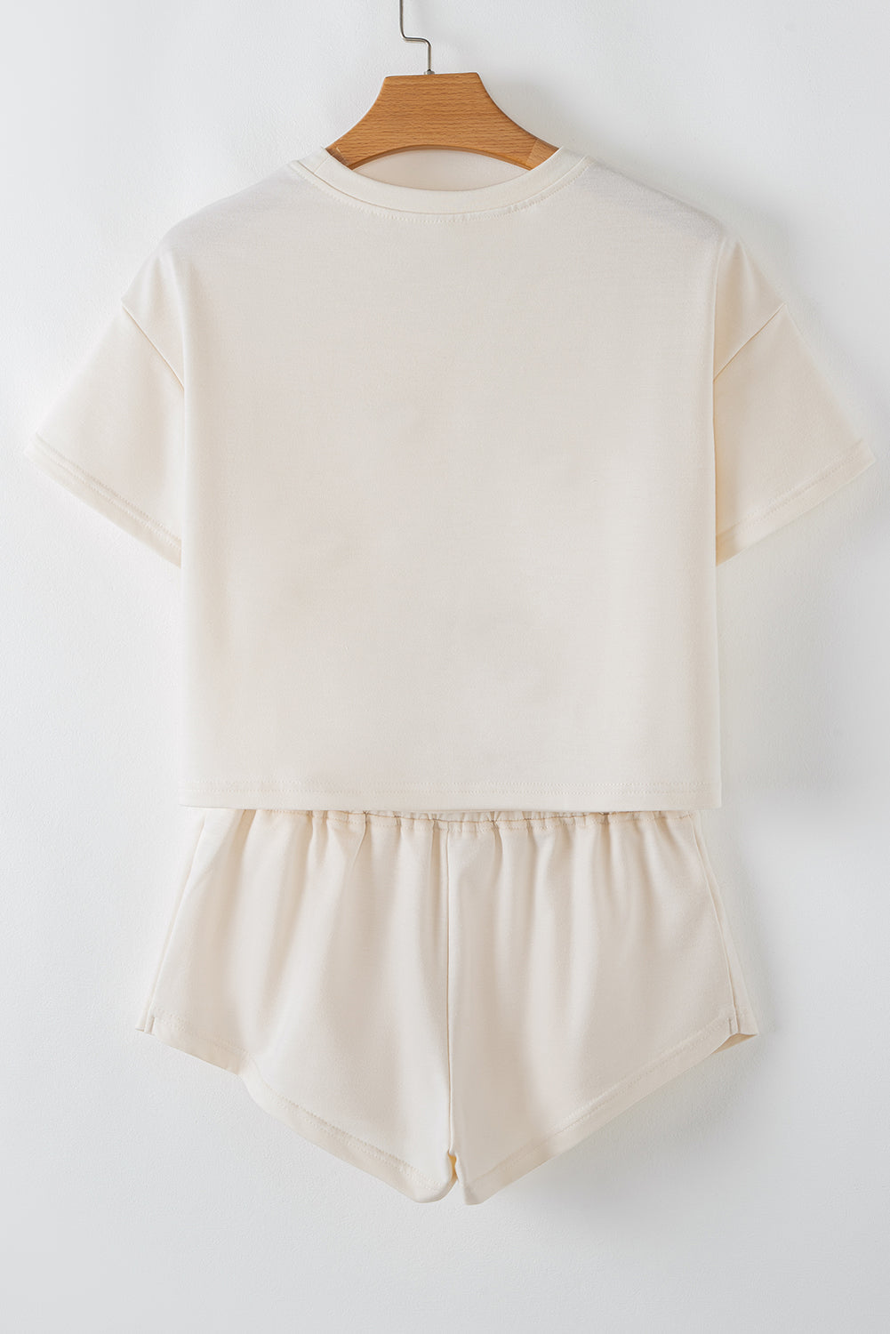 Cropped Tee and Ruffle Skort Set