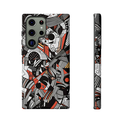 DOODLE ABSTRACTO #3 | Funda resistente para teléfono