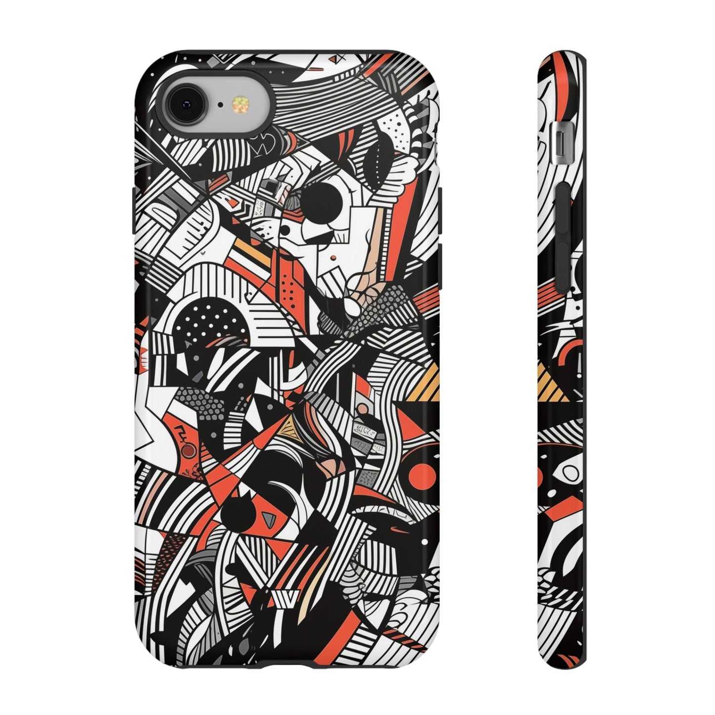 DOODLE ABSTRACTO #3 | Funda resistente para teléfono