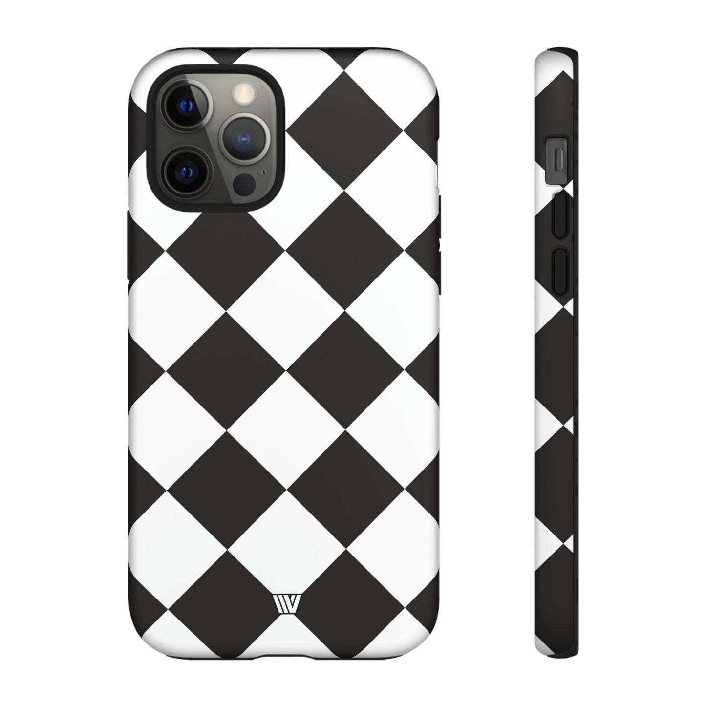 DIAMANTE BLANCO Y NEGRO | Funda resistente para teléfono