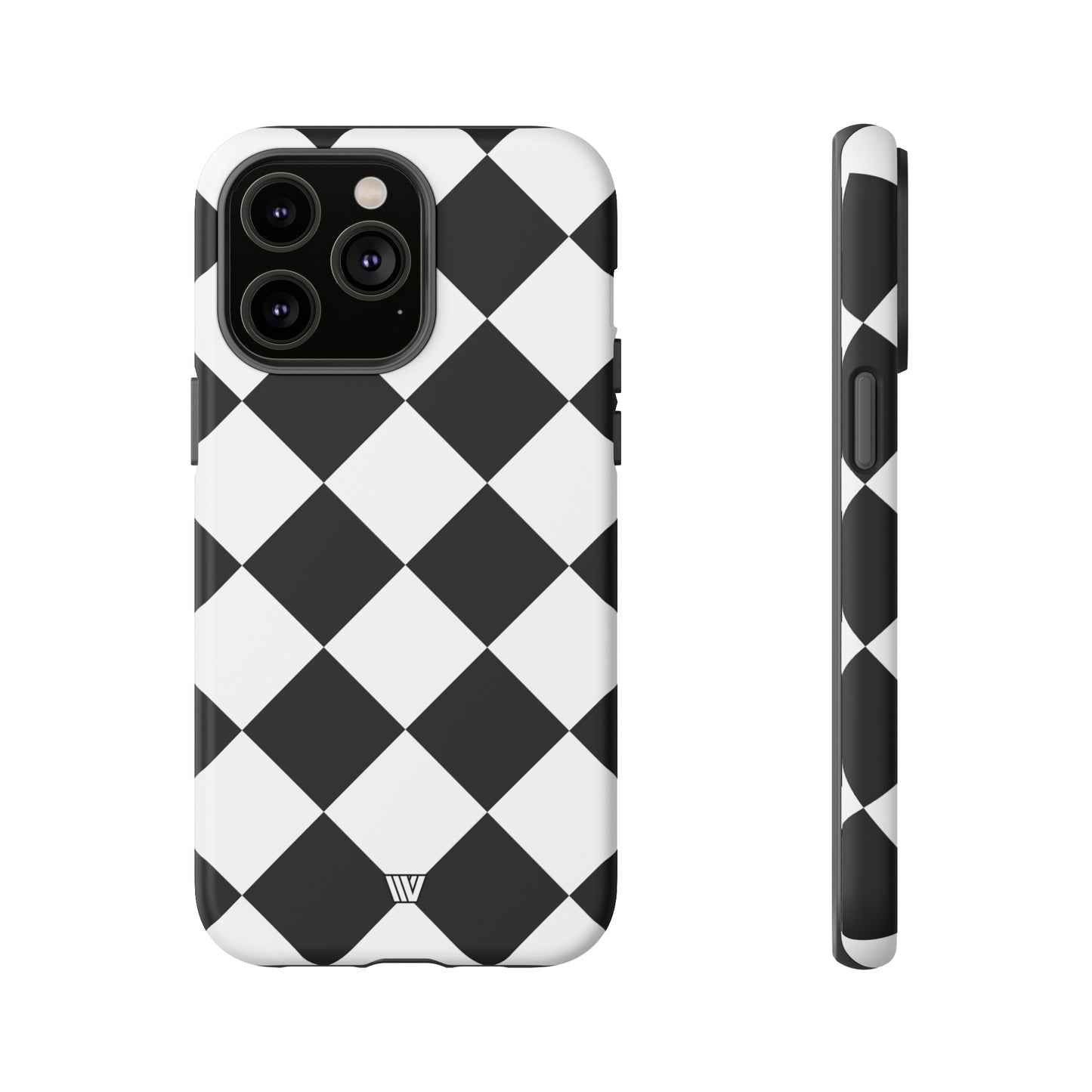 DIAMANTE BLANCO Y NEGRO | Funda resistente para teléfono