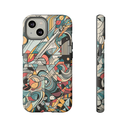 DOODLE ABSTRACTO #2 | Funda resistente para teléfono