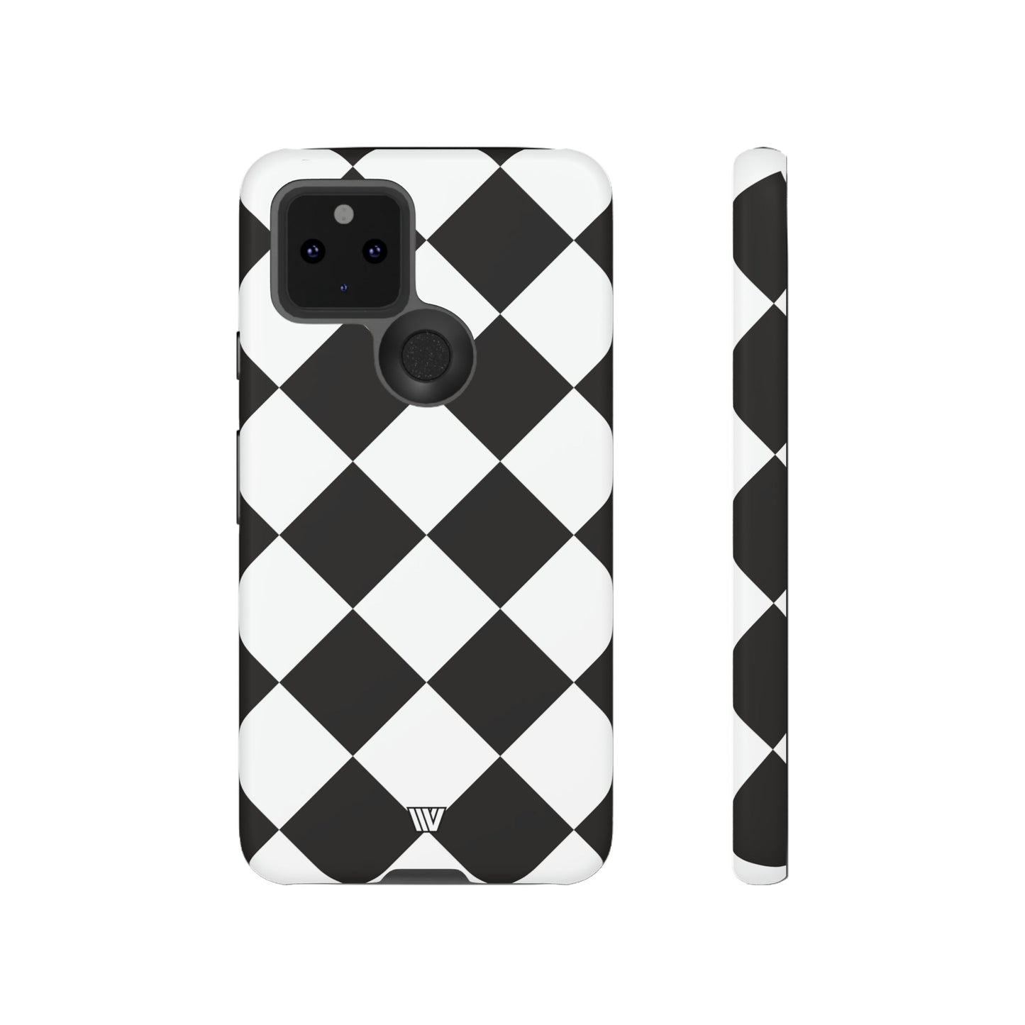 DIAMANTE BLANCO Y NEGRO | Funda resistente para teléfono