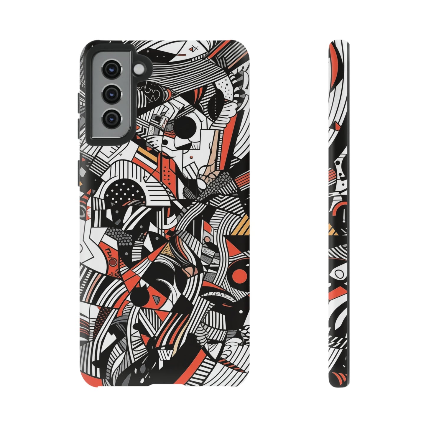 DOODLE ABSTRACTO #3 | Funda resistente para teléfono