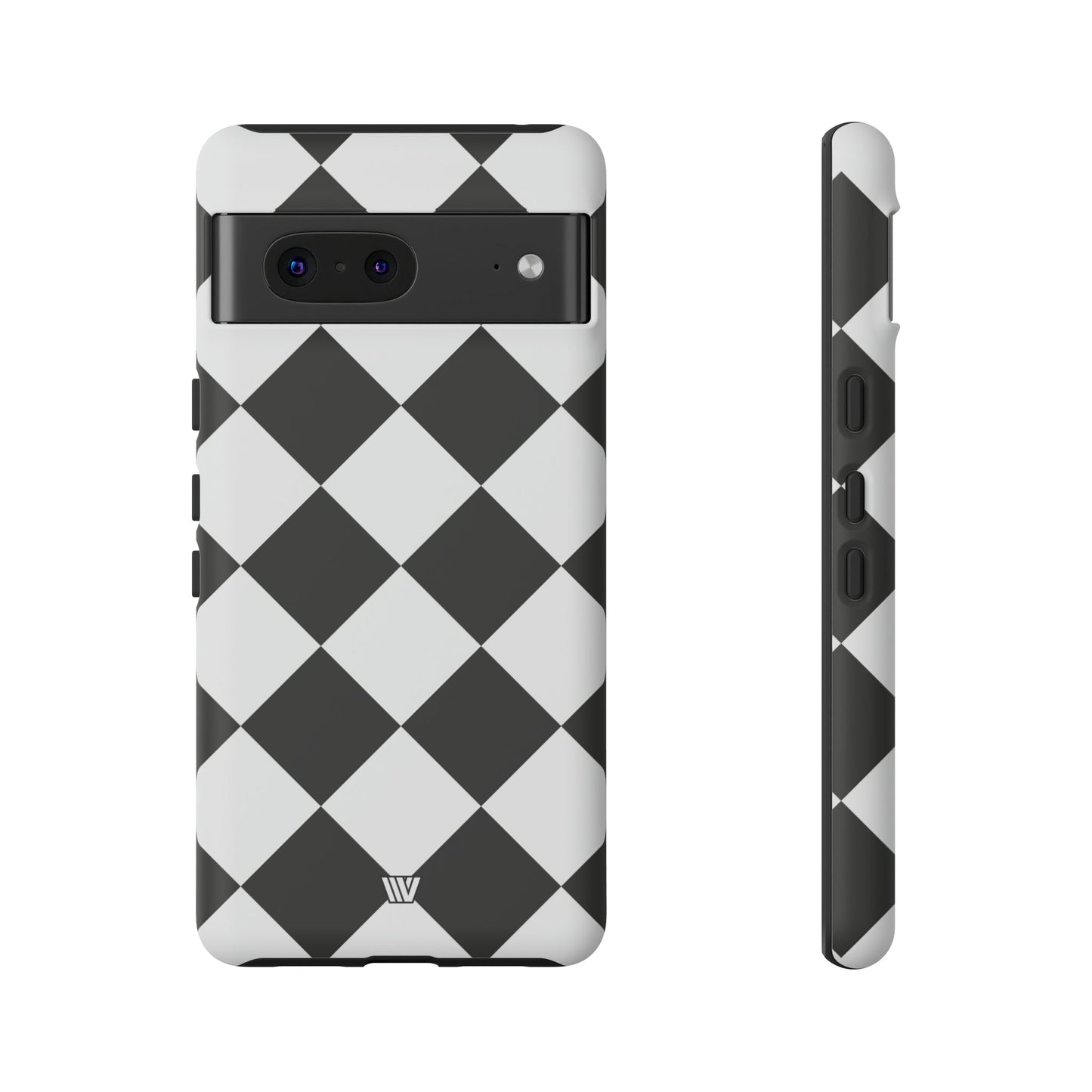 DIAMANTE BLANCO Y NEGRO | Funda resistente para teléfono