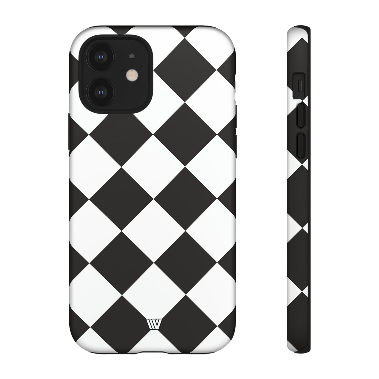 DIAMANTE BLANCO Y NEGRO | Funda resistente para teléfono