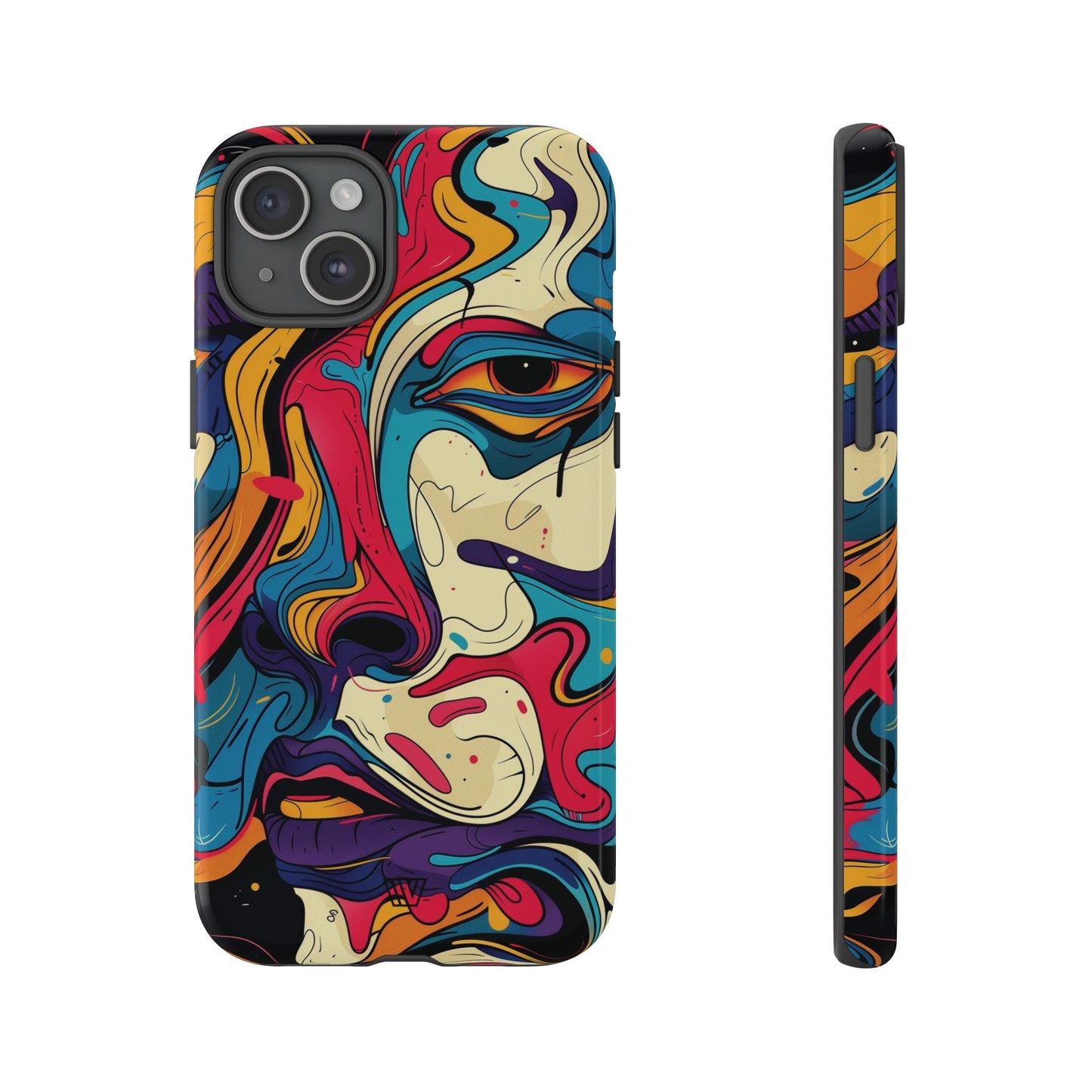 MIRADA ABSTRACTA | Funda resistente para teléfono